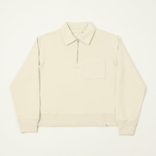 Merz b. Schwanen Quarter Zip Sweatshirt - Nature