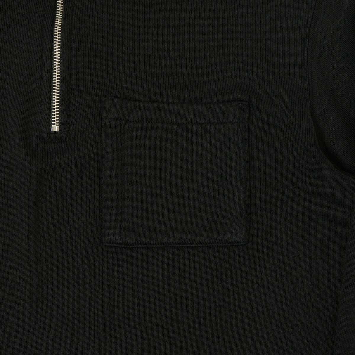 Merz b. Schwanen Quarter Zip Sweatshirt - Deep Black