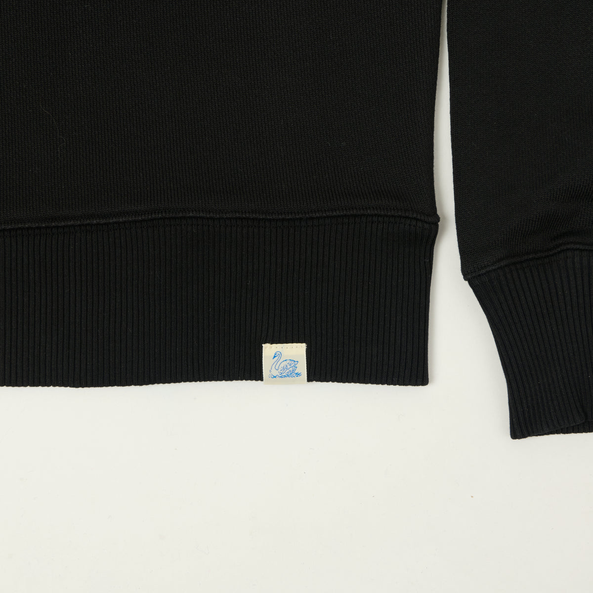 Merz b. Schwanen Quarter Zip Sweatshirt - Deep Black