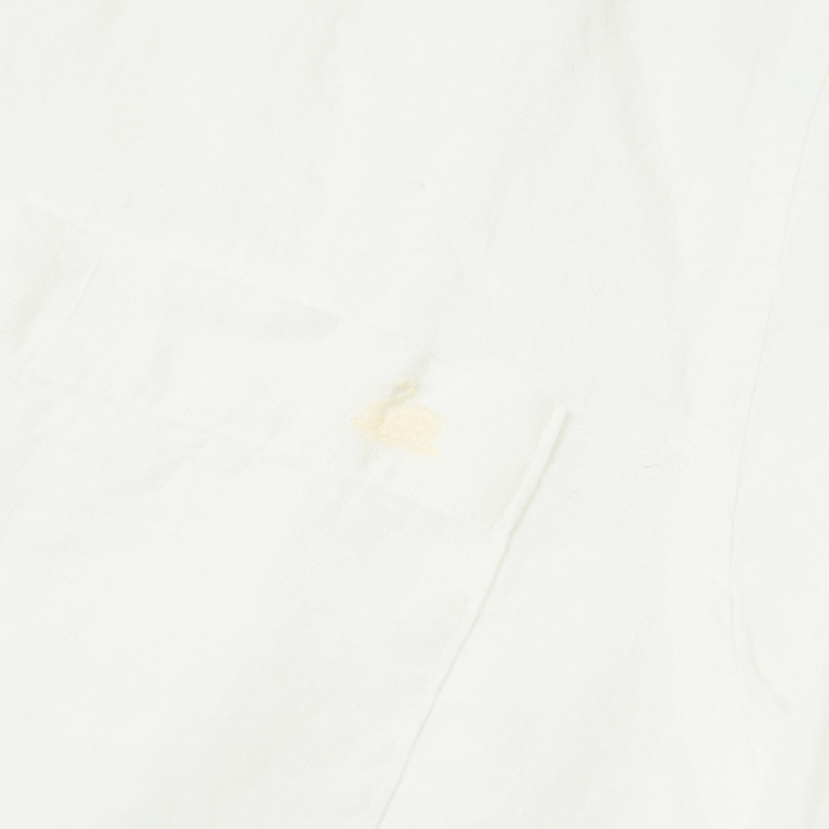 Merz b. Schwanen Relaxed Fit Linen Shirt - White