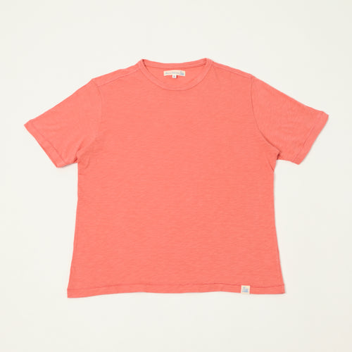 Merz b. Schwanen SCT04 Pima Slub Cotton T-Shirt - Calypso Pink