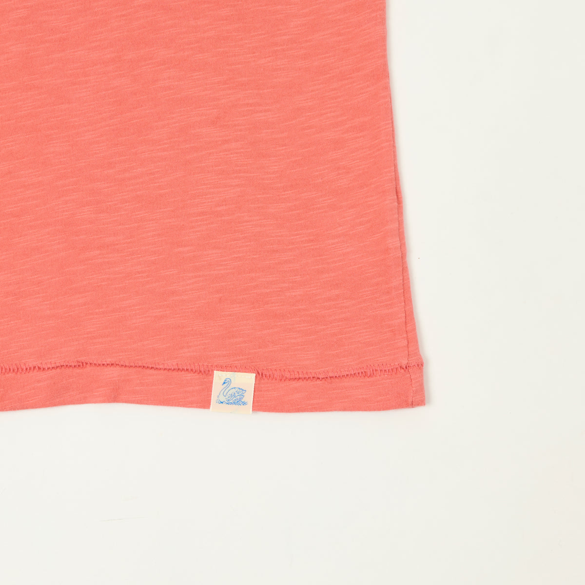 Merz b. Schwanen SCT04 Pima Slub Cotton T-Shirt - Calypso Pink