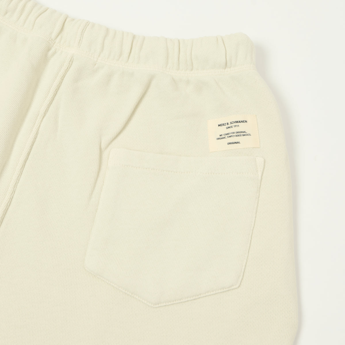 Merz b. Schwanen Organic Cotton Sweat Shorts - Cashew