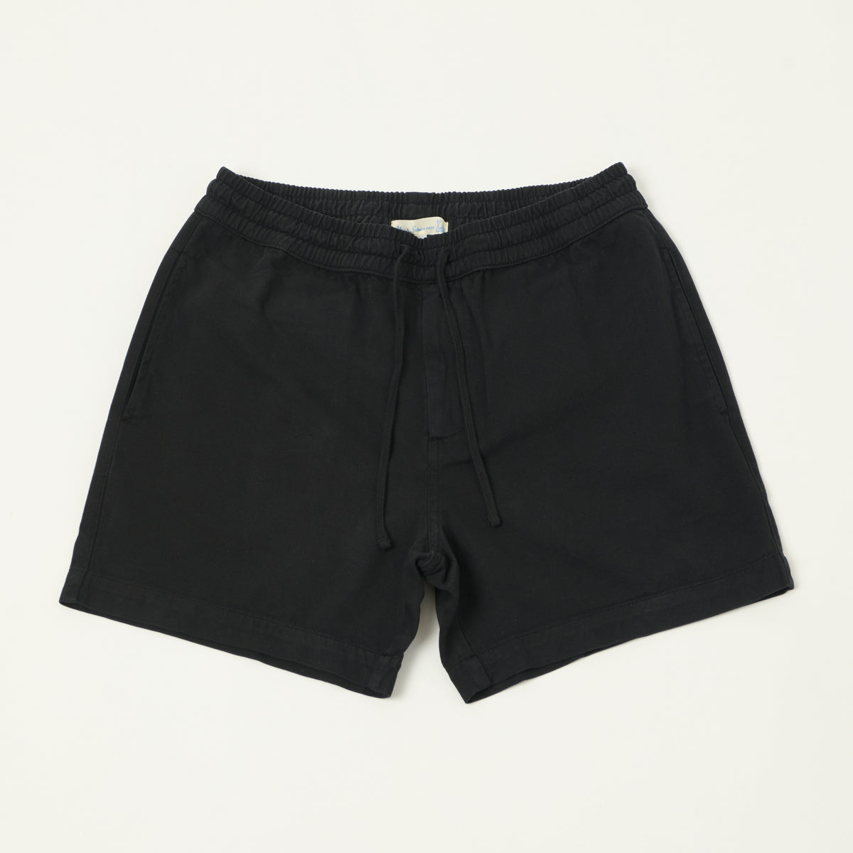 Merz b. Schwanen Cotton Twill Shorts - Deep Black