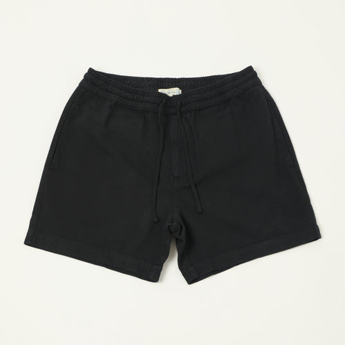 Merz b. Schwanen Cotton Twill Shorts - Deep Black