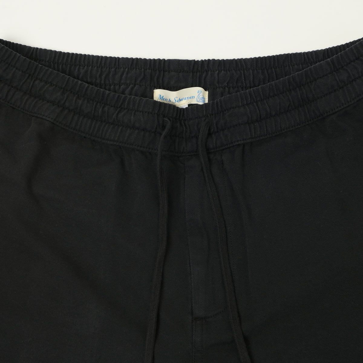 Merz b. Schwanen Cotton Twill Shorts - Deep Black
