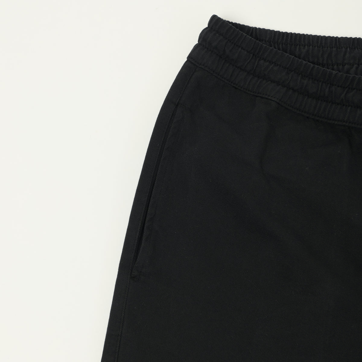 Merz b. Schwanen Cotton Twill Shorts - Deep Black
