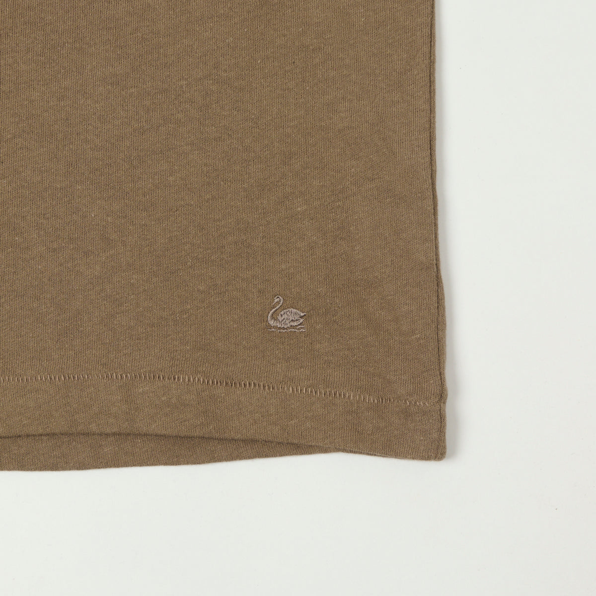 Merz b. Schwanen Linen & Organic Cotton T-shirt - Faded Grain