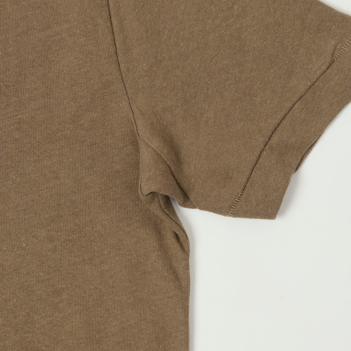 Merz b. Schwanen Linen & Organic Cotton T-shirt - Faded Grain