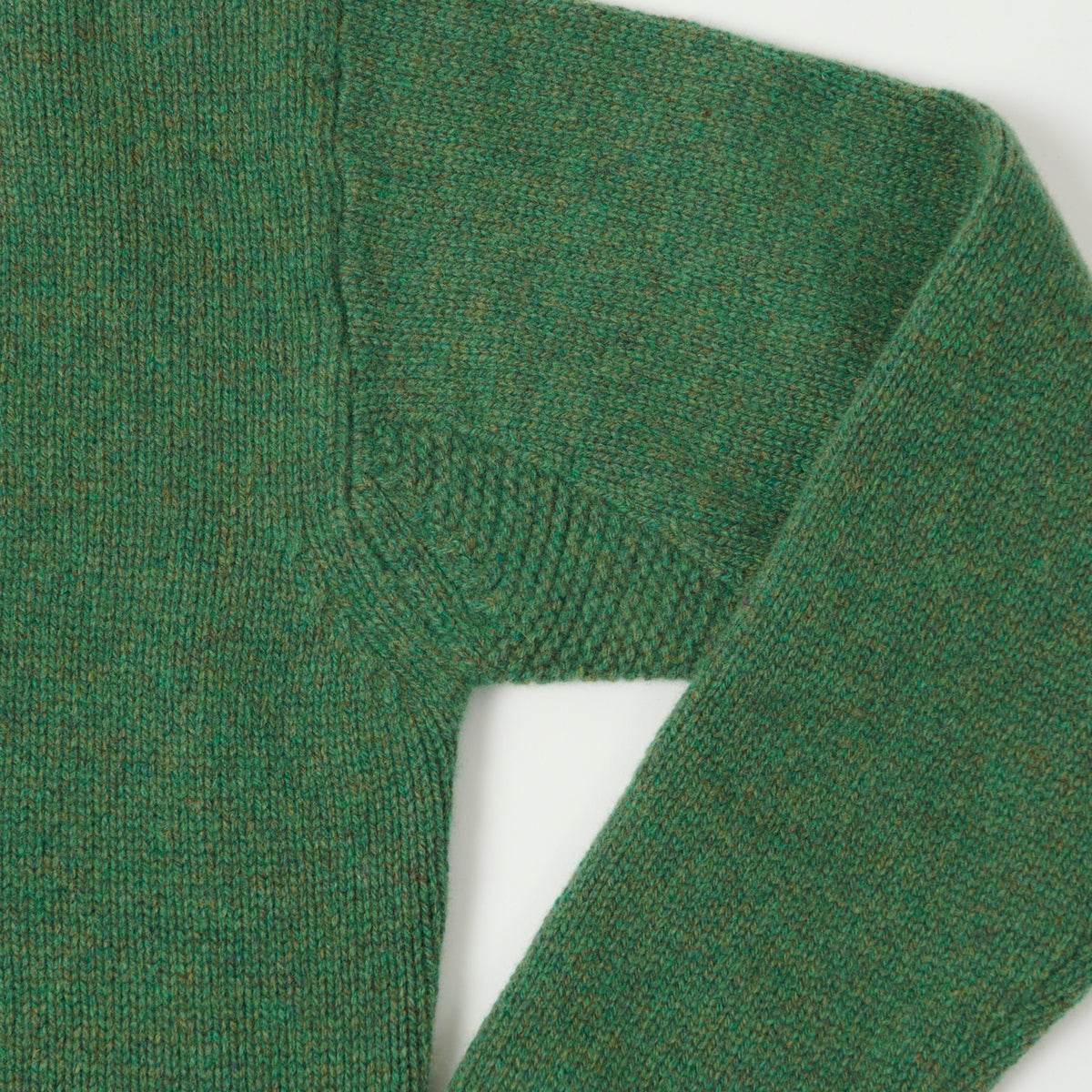 Merz b. Schwanen Wool Cashmere Knit Pullover - Moss Green