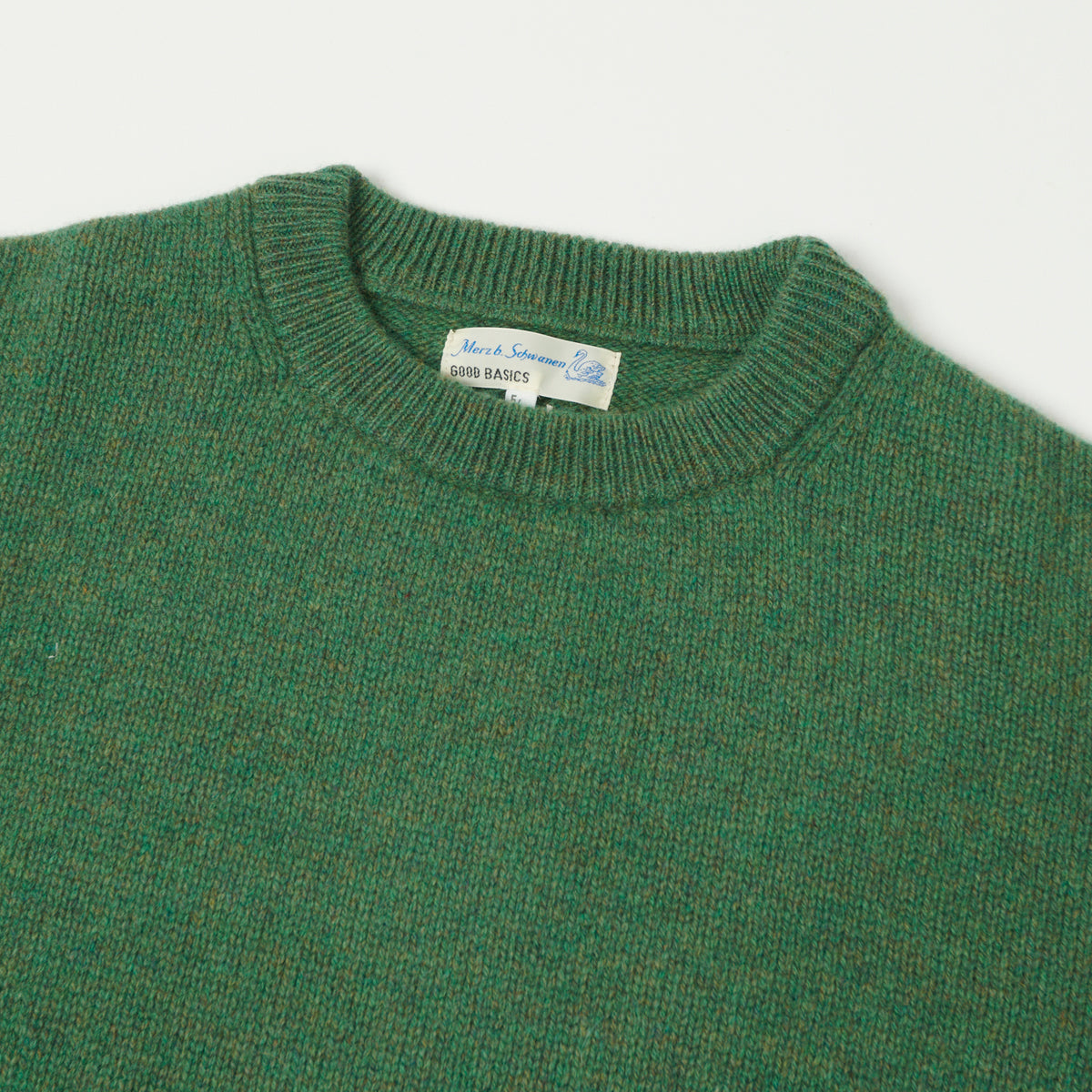Merz b. Schwanen Wool Cashmere Knit Pullover - Moss Green