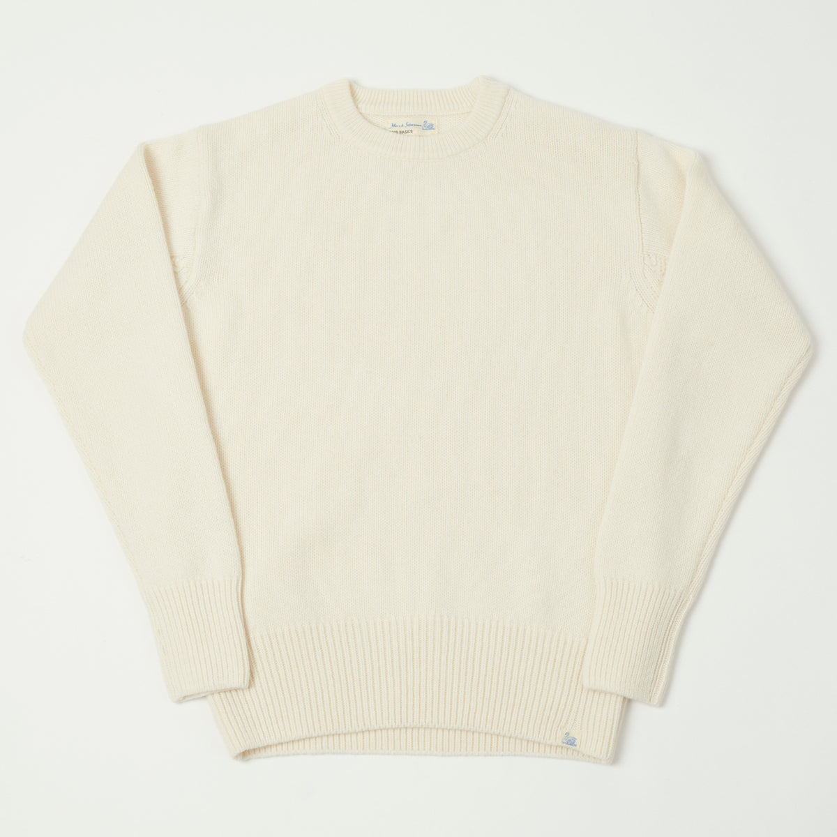 Merz b. Schwanen Wool Cashmere Knit Pullover - Nature