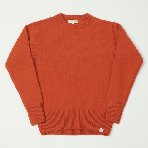 Merz b. Schwanen Wool Cashmere Knit Pullover - Rust