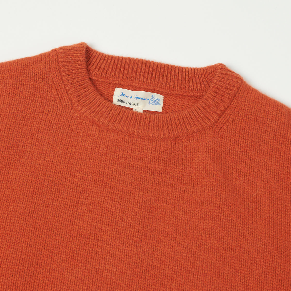 Merz b. Schwanen Wool Cashmere Knit Pullover - Rust