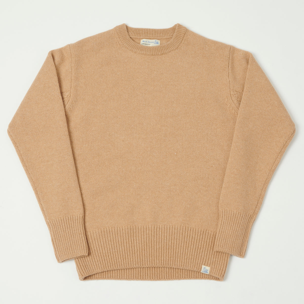 Merz b. Schwanen Wool Cashmere Knit Pullover - Toffee