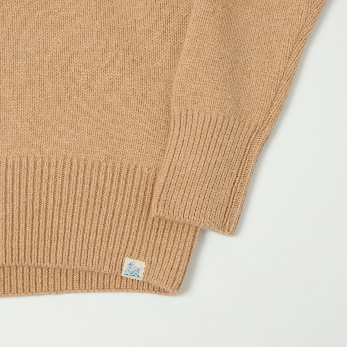 Merz b. Schwanen Wool Cashmere Knit Pullover - Toffee