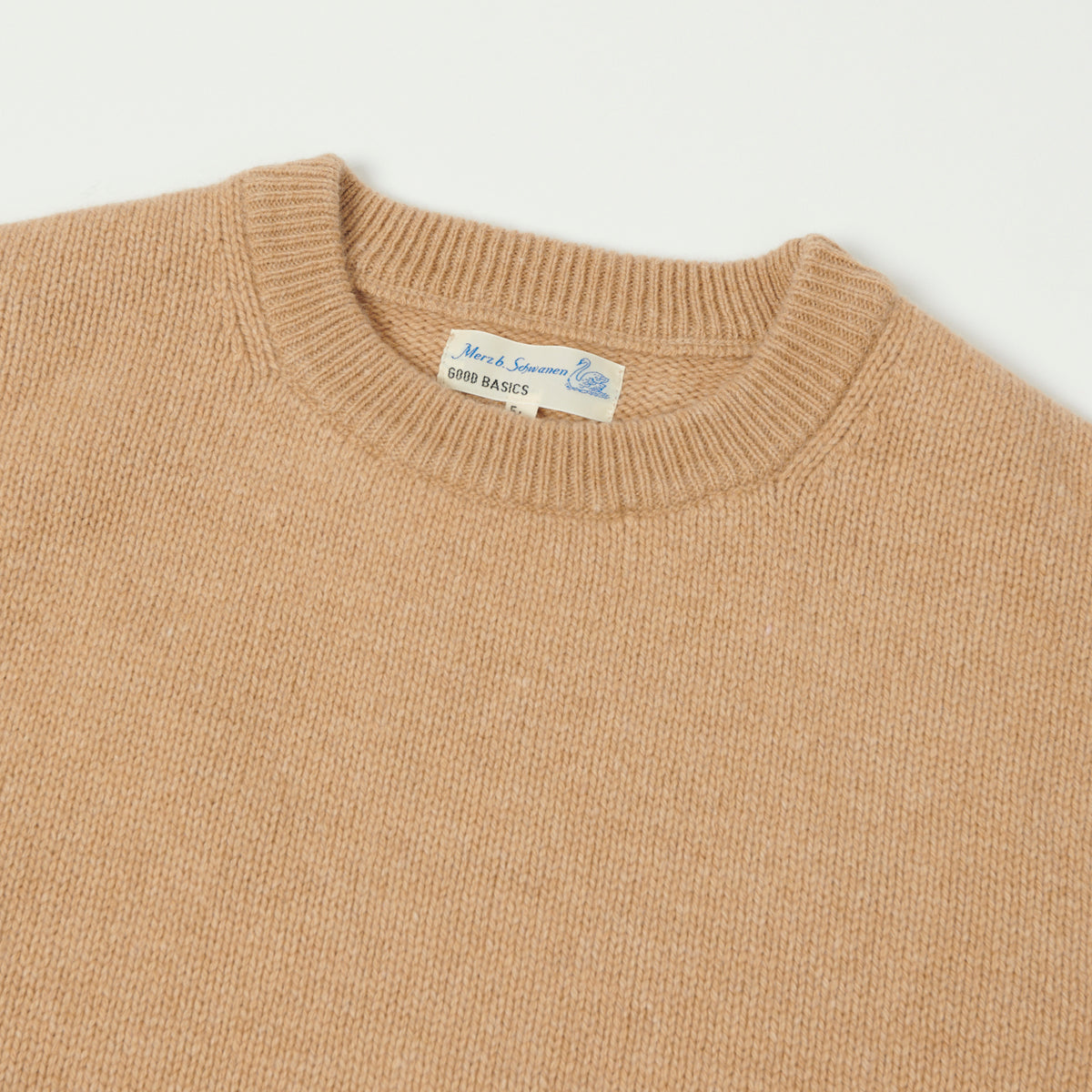 Merz b. Schwanen Wool Cashmere Knit Pullover - Toffee