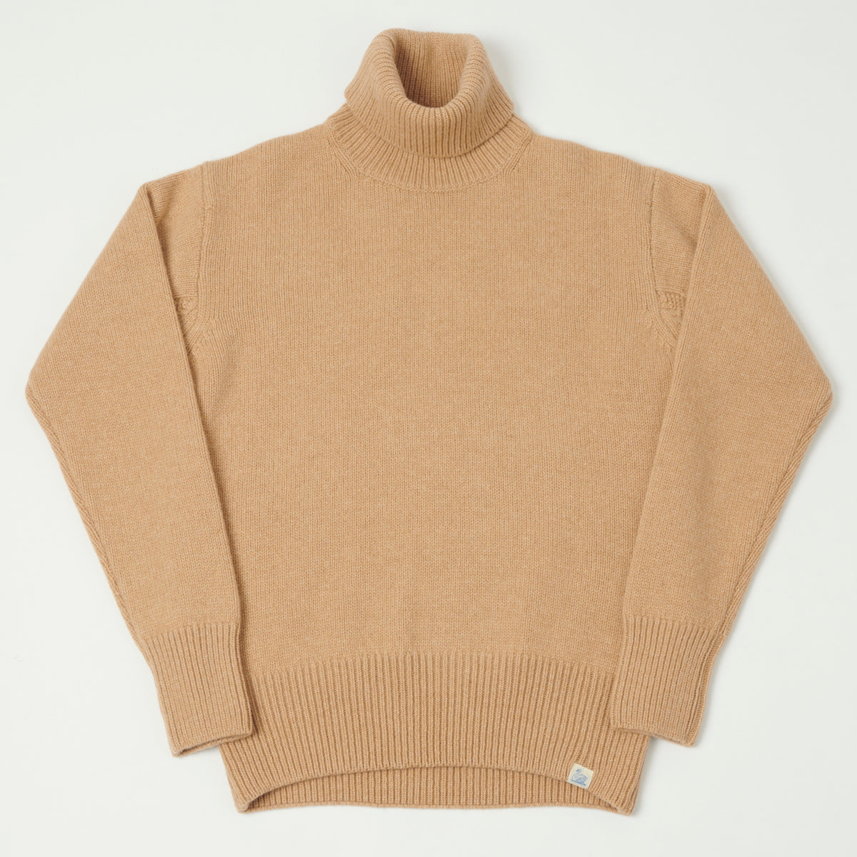 Merz b. Schwanen Wool Cashmere Knit Turtleneck - Toffee