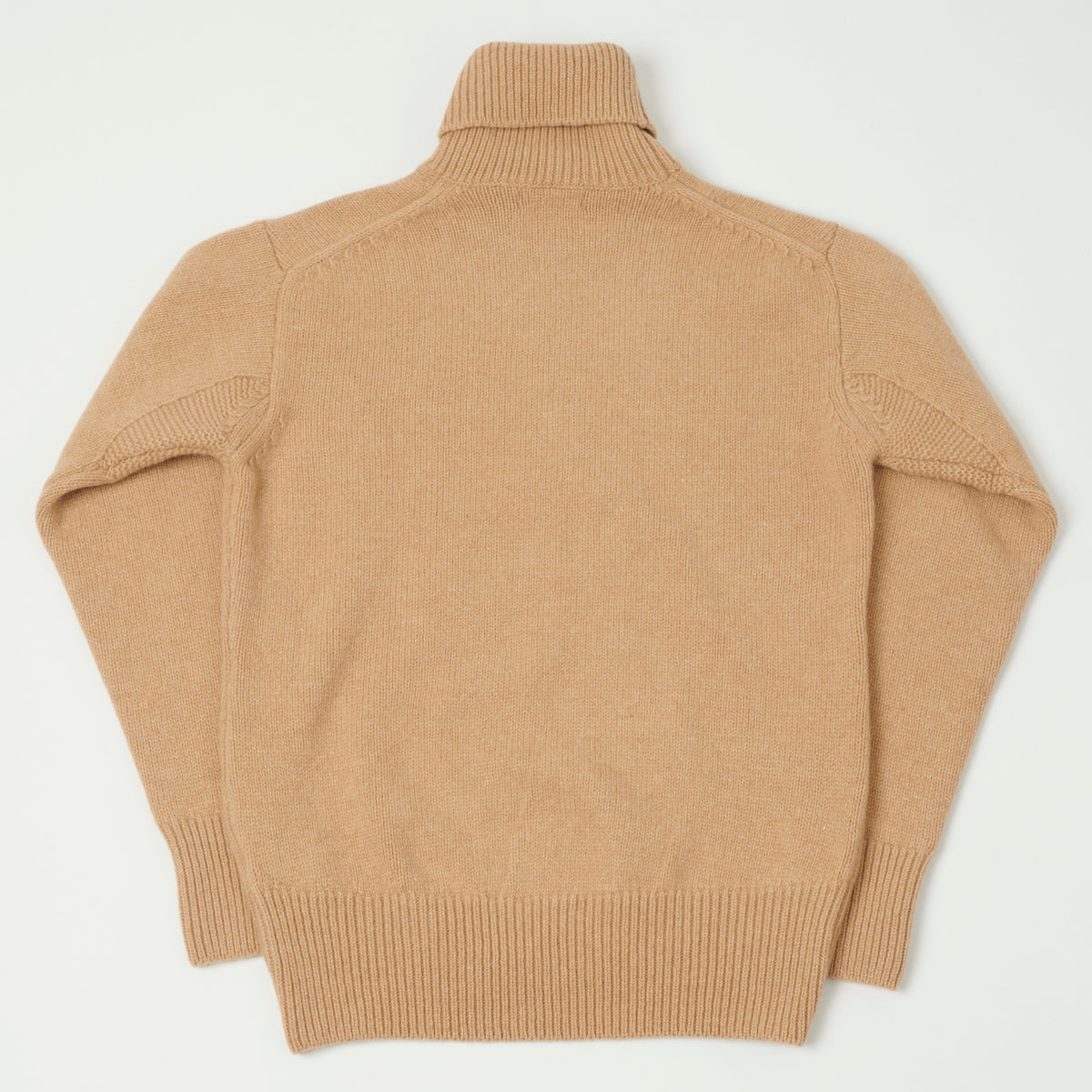 Merz b. Schwanen Wool Cashmere Knit Turtleneck - Toffee