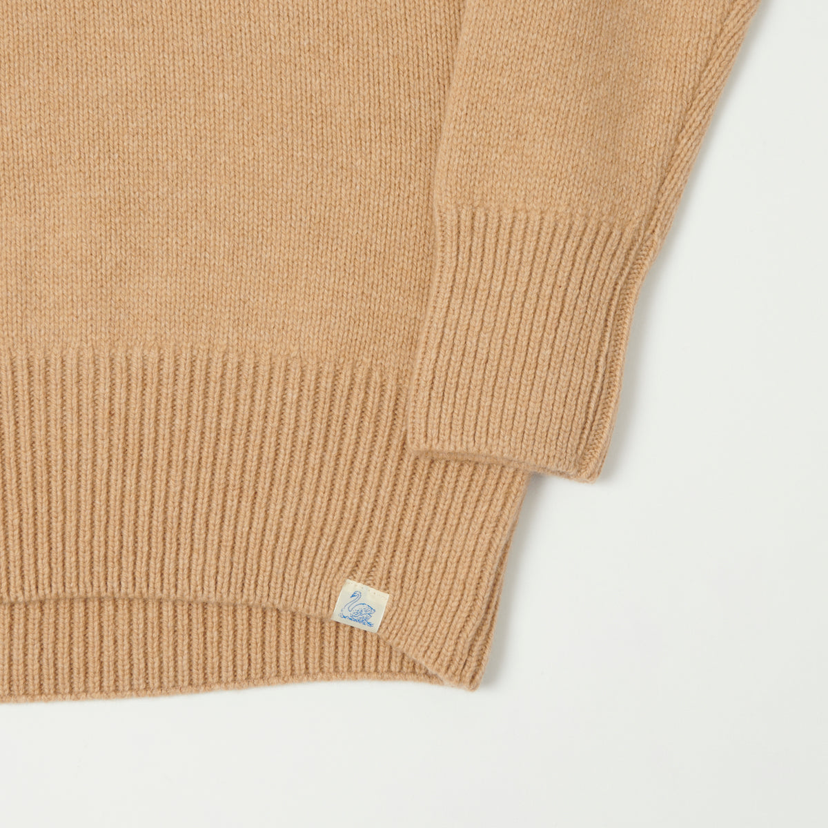 Merz b. Schwanen Wool Cashmere Knit Turtleneck - Toffee