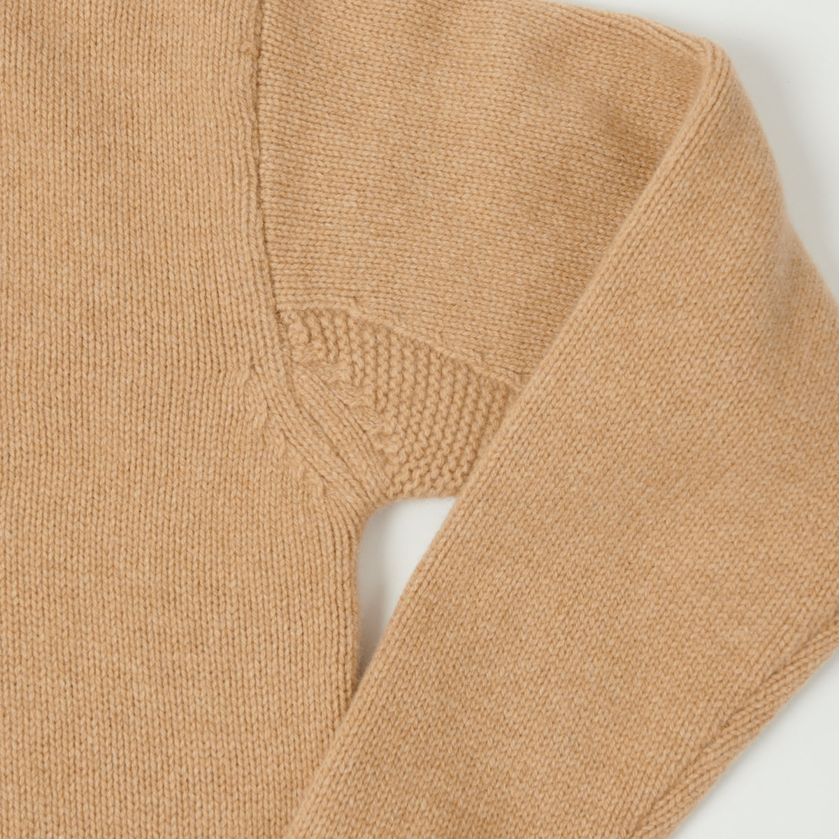 Merz b. Schwanen Wool Cashmere Knit Turtleneck - Toffee