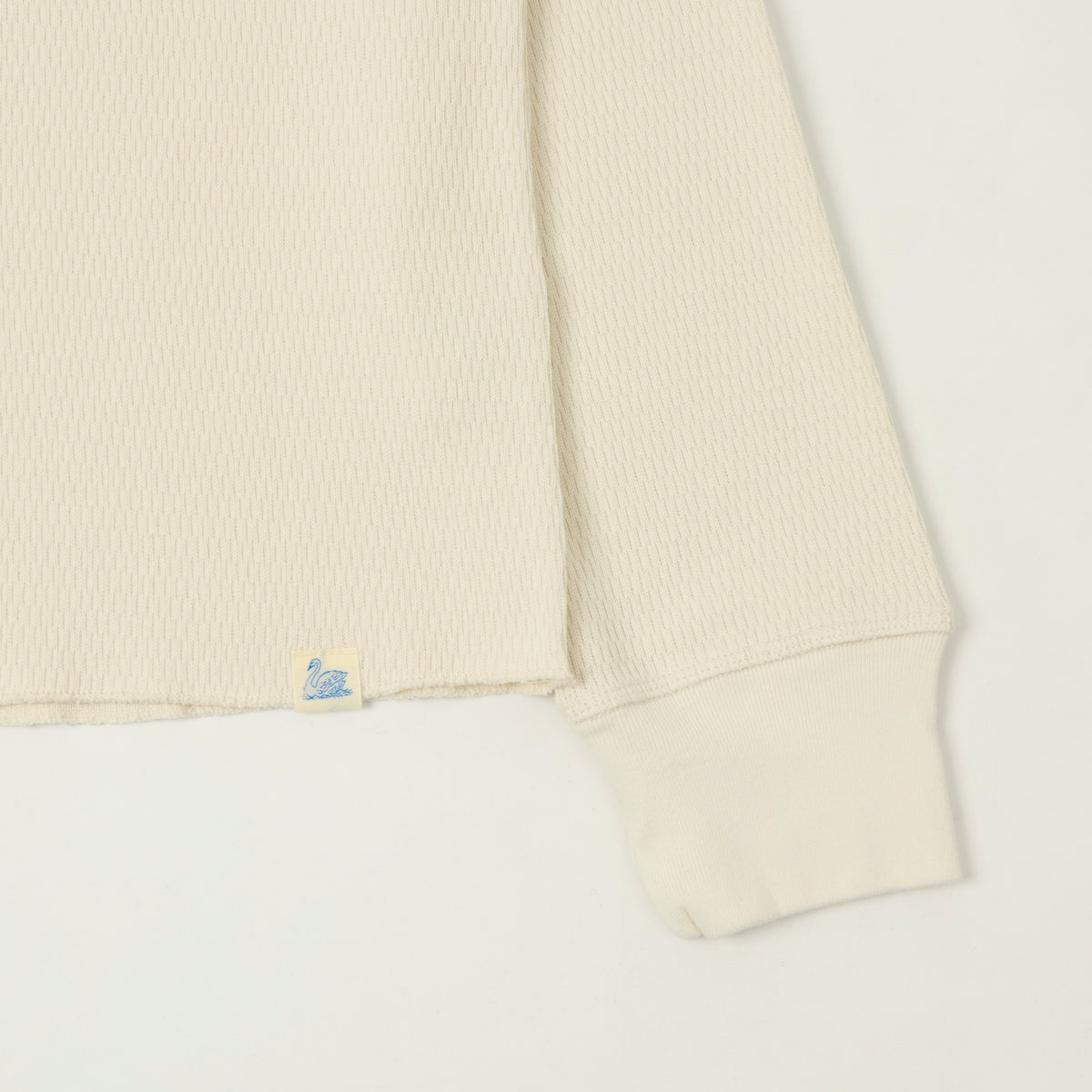 Merz b. Schwanen Long Sleeve Thermal T-Shirt - Nature