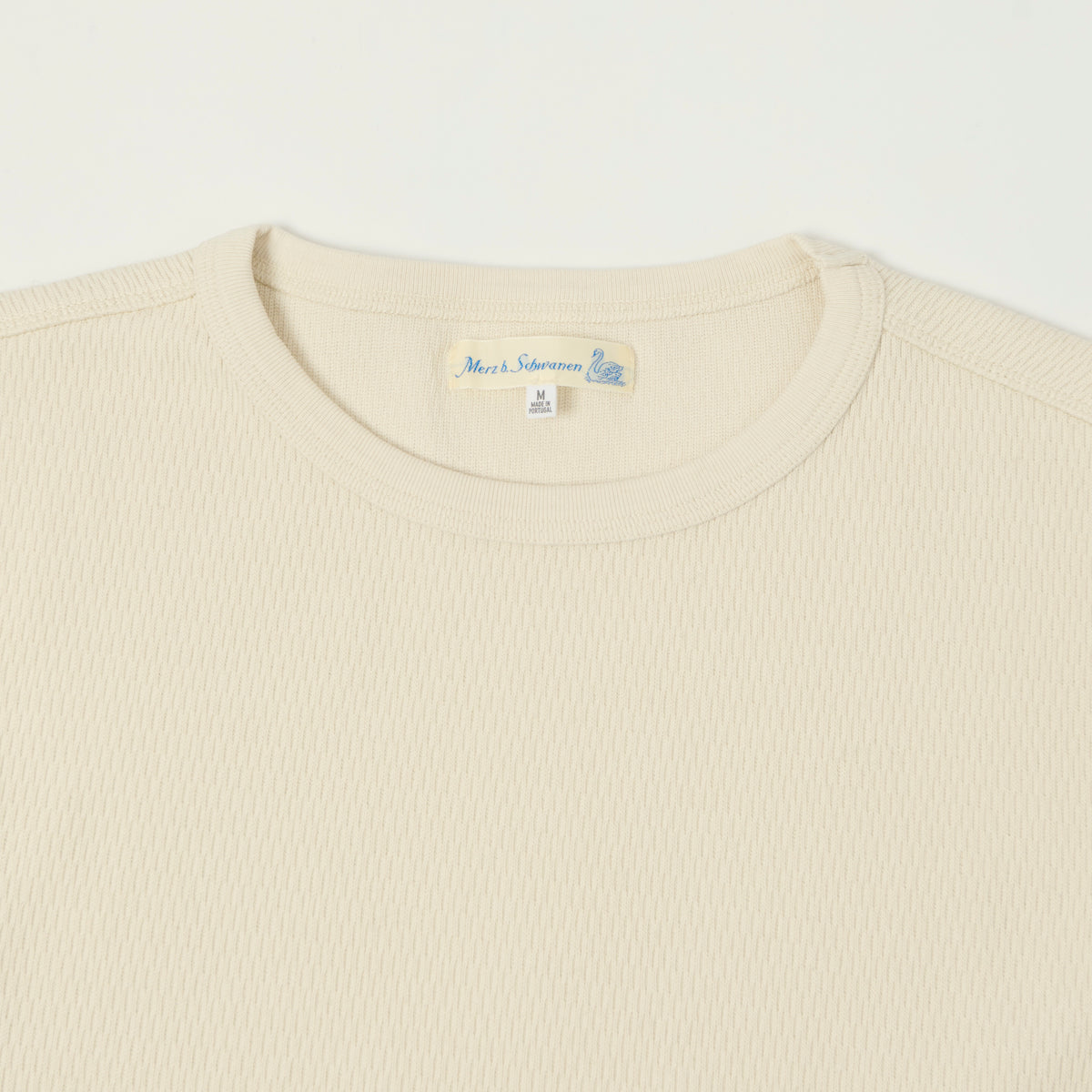 Merz b. Schwanen Long Sleeve Thermal T-Shirt - Nature