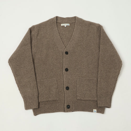 Merz b. Schwanen Merino Wool Cardigan - Grain