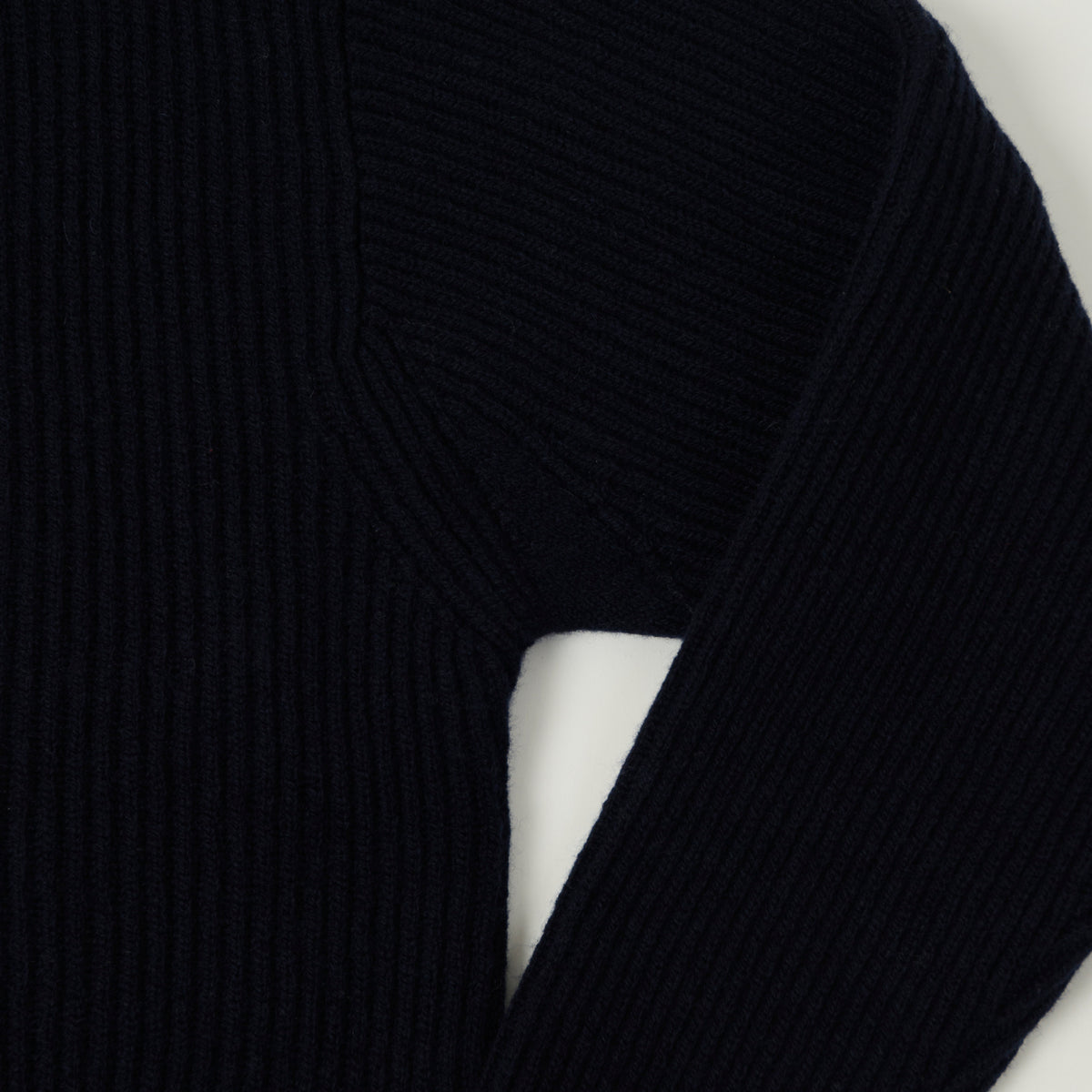 Merz b. Schwanen Merino Wool Cardigan - Dark Navy