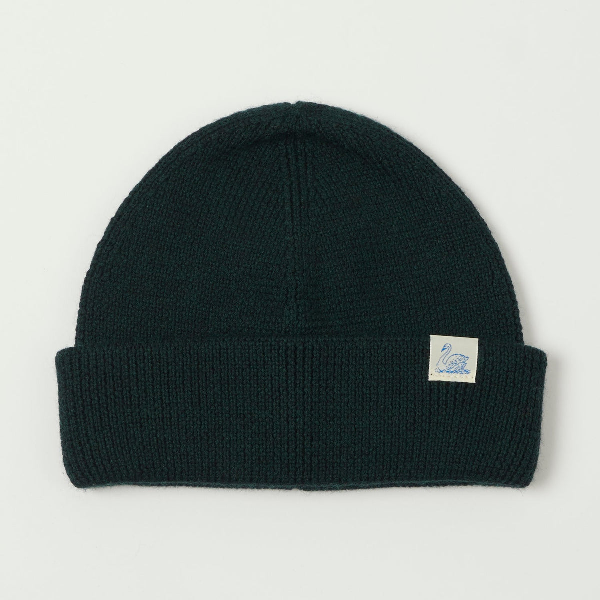 Merz b. Schwanen Classic Wool Beanie - Dark Teal