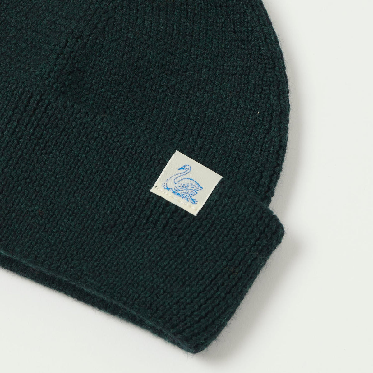 Merz b. Schwanen Classic Wool Beanie - Dark Teal