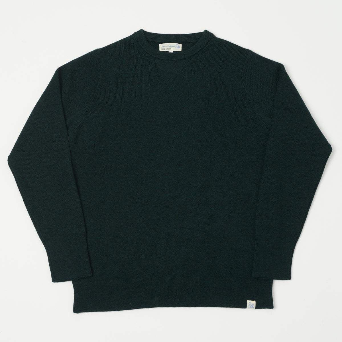 Merz b. Schwanen Extra Fine Merino Wool Pullover - Dark Teal