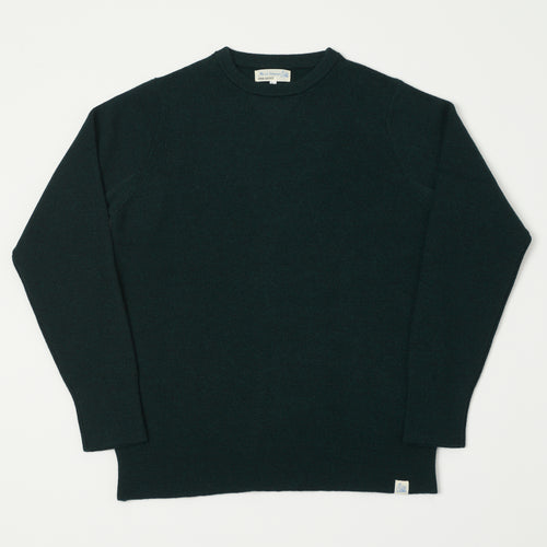 Merz b. Schwanen Extra Fine Merino Wool Pullover - Dark Teal