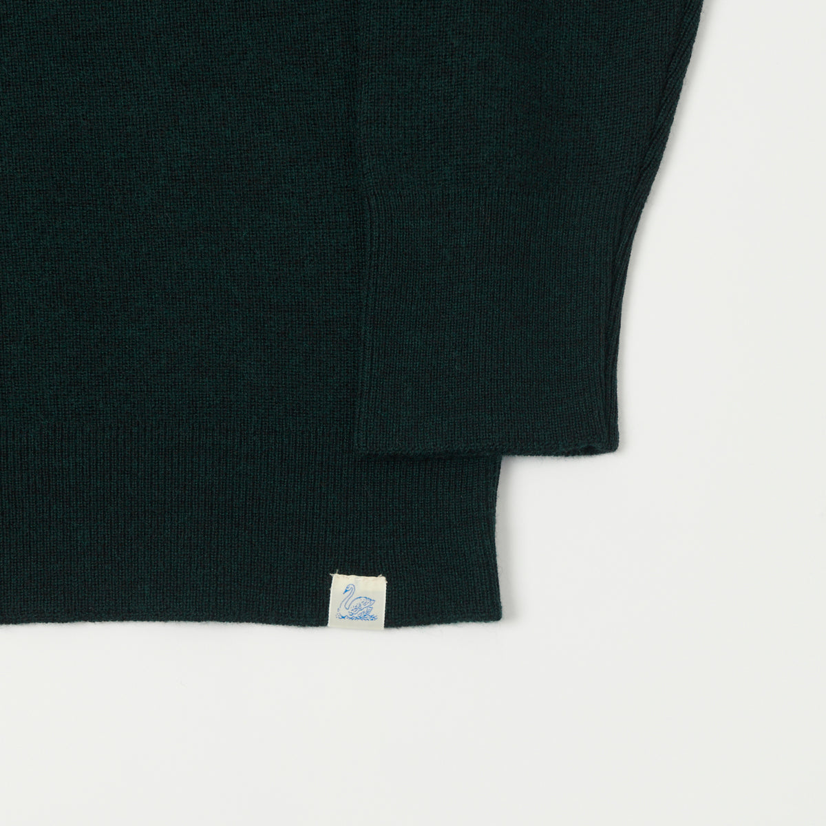 Merz b. Schwanen Extra Fine Merino Wool Pullover - Dark Teal