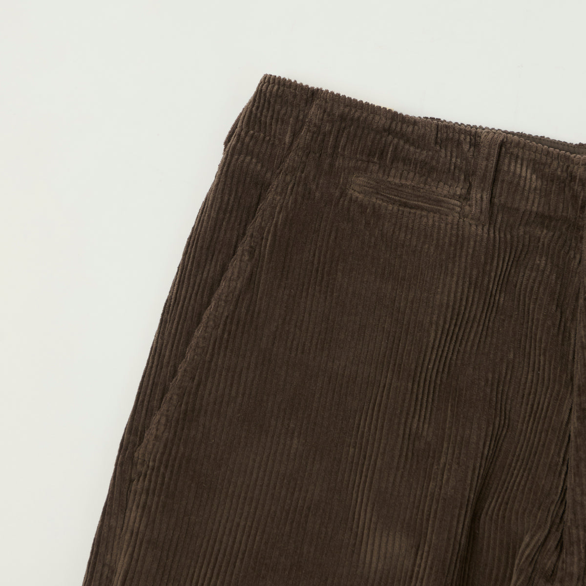 Merz b. Schwanen Organic Cotton Corduroy Chinos - Chocolate