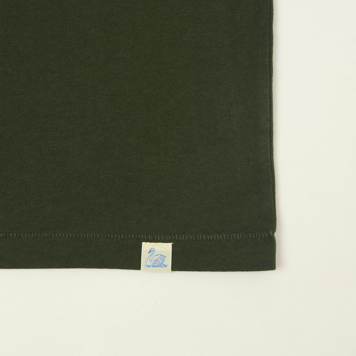 Merz b. Schwanen Organic Cotton T-Shirt - Forest