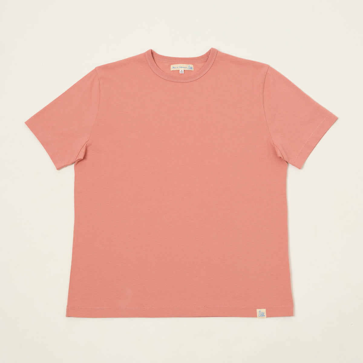 Merz b. Schwanen Organic Cotton T-Shirt - Rosewood