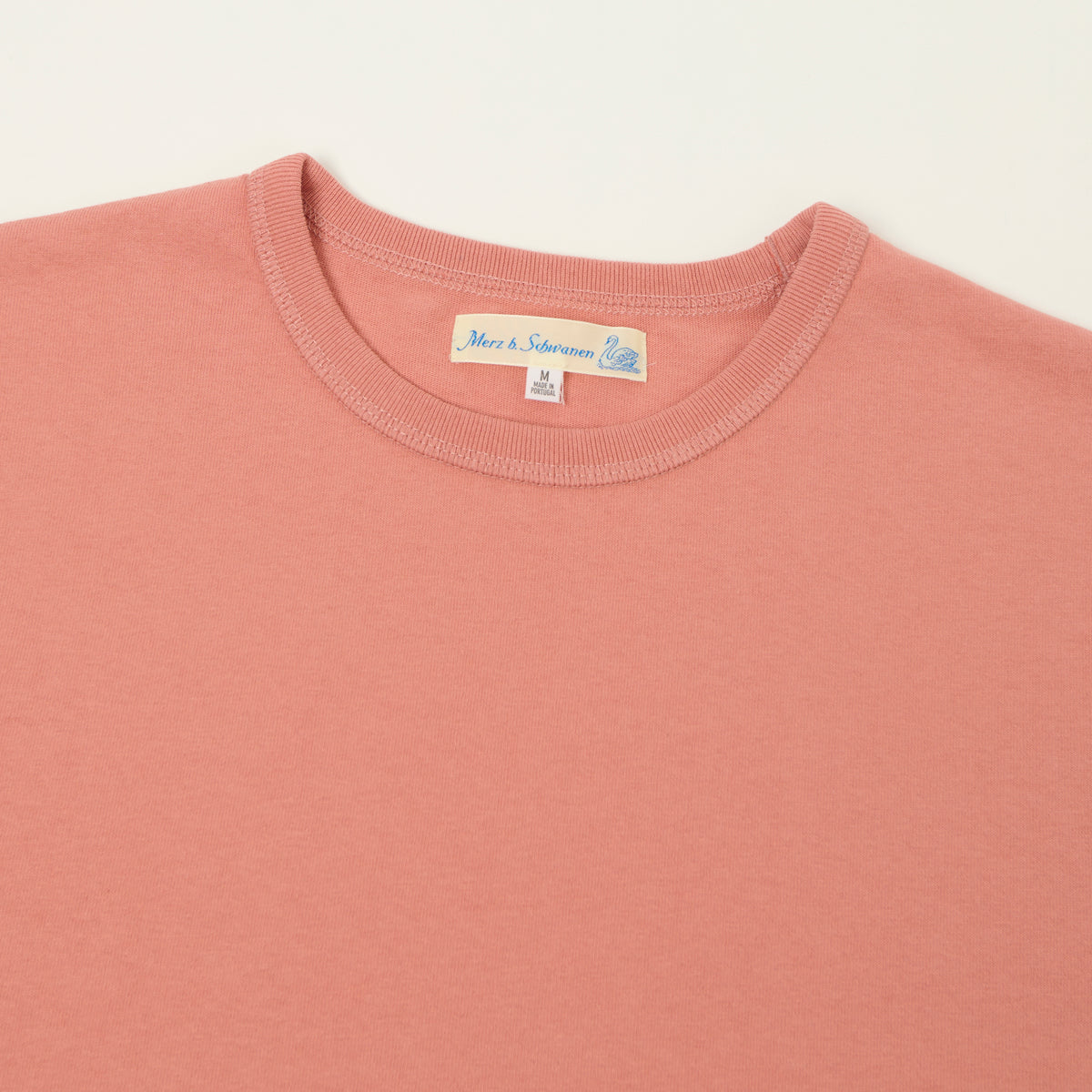 Merz b. Schwanen Organic Cotton T-Shirt - Rosewood