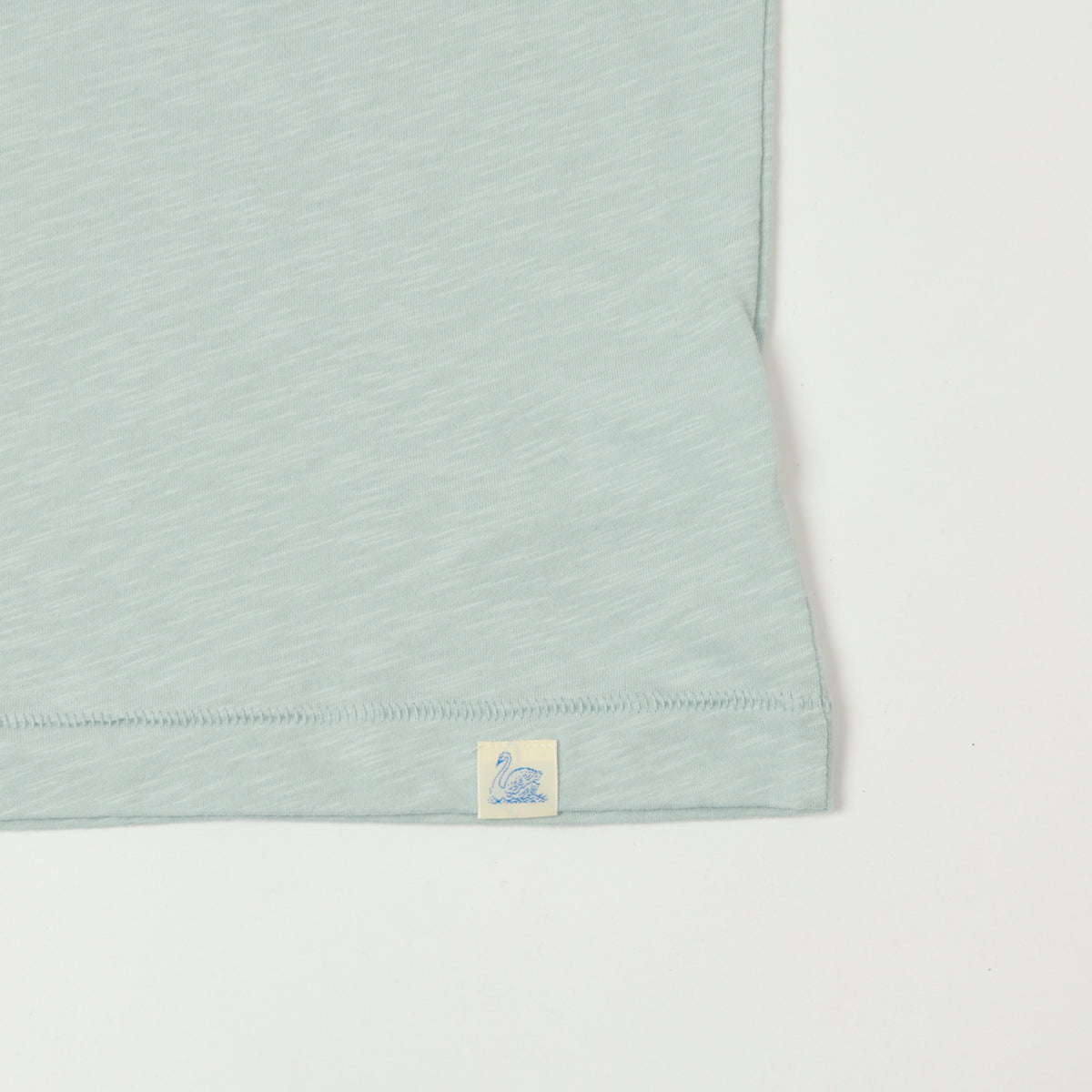 Merz b. Schwanen SCT04 Pima Slub Cotton T-Shirt - Ice