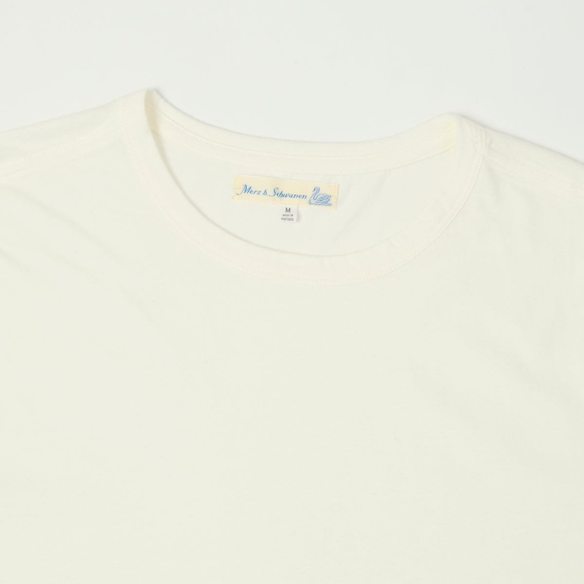 Merz b. Schwanen Pima Cotton T-Shirt - White