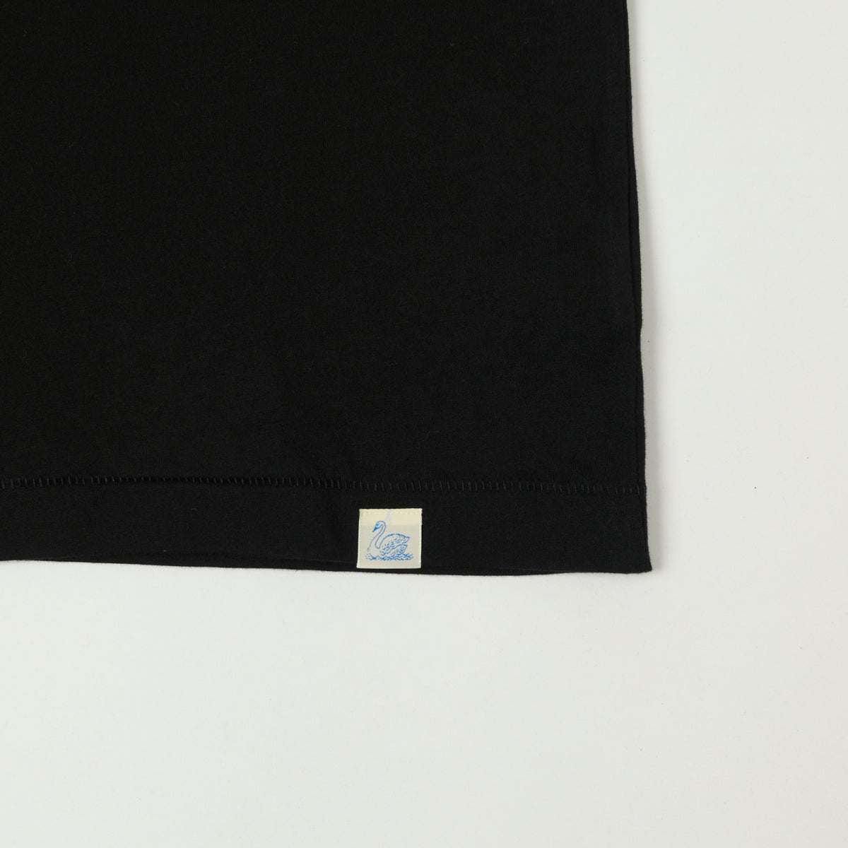 Merz b. Schwanen Pima Cotton T-Shirt - Deep Black