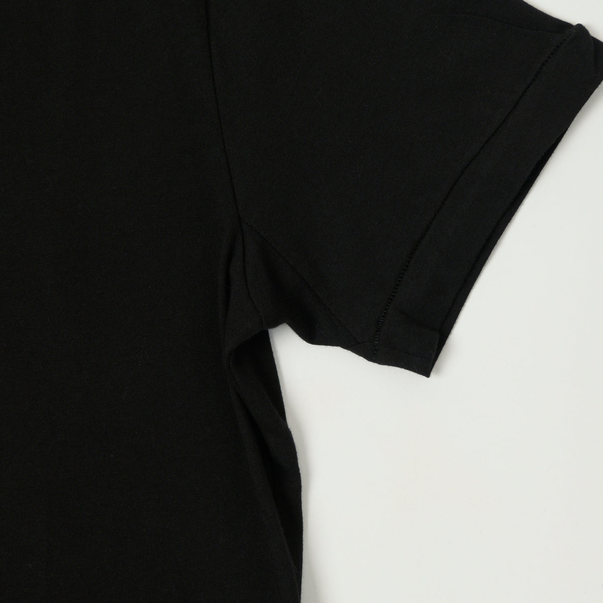Merz b. Schwanen Pima Cotton T-Shirt - Deep Black