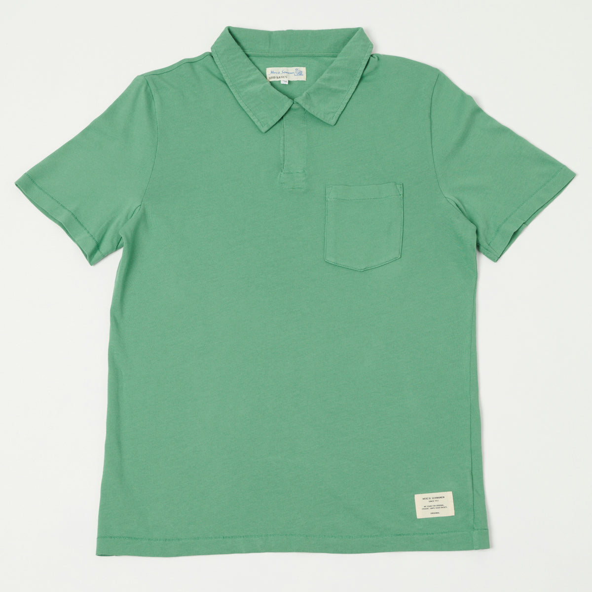 Merz b. Schwanen Classic Polo Shirt - Grass