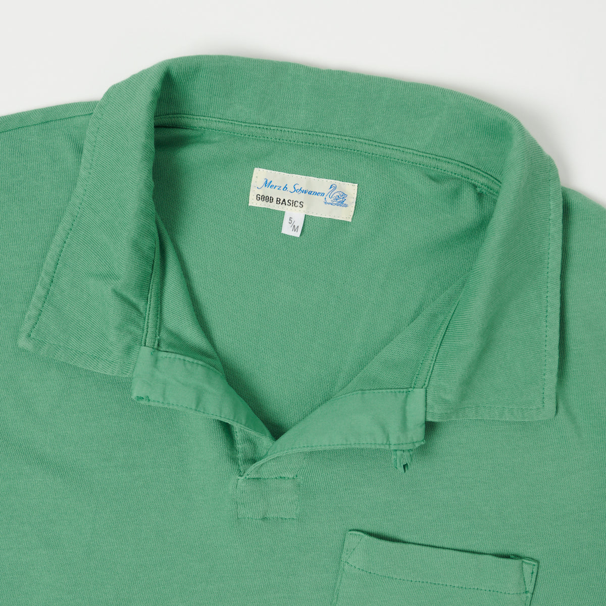 Merz b. Schwanen Classic Polo Shirt - Grass
