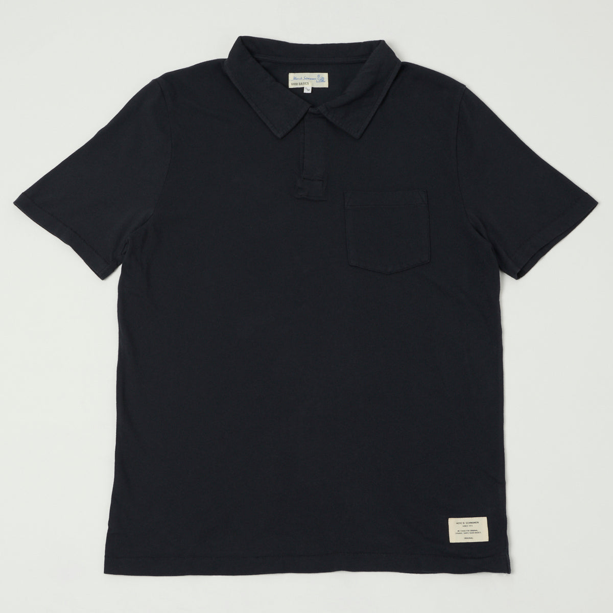 Merz b. Schwanen Classic Polo Shirt - Charcoal