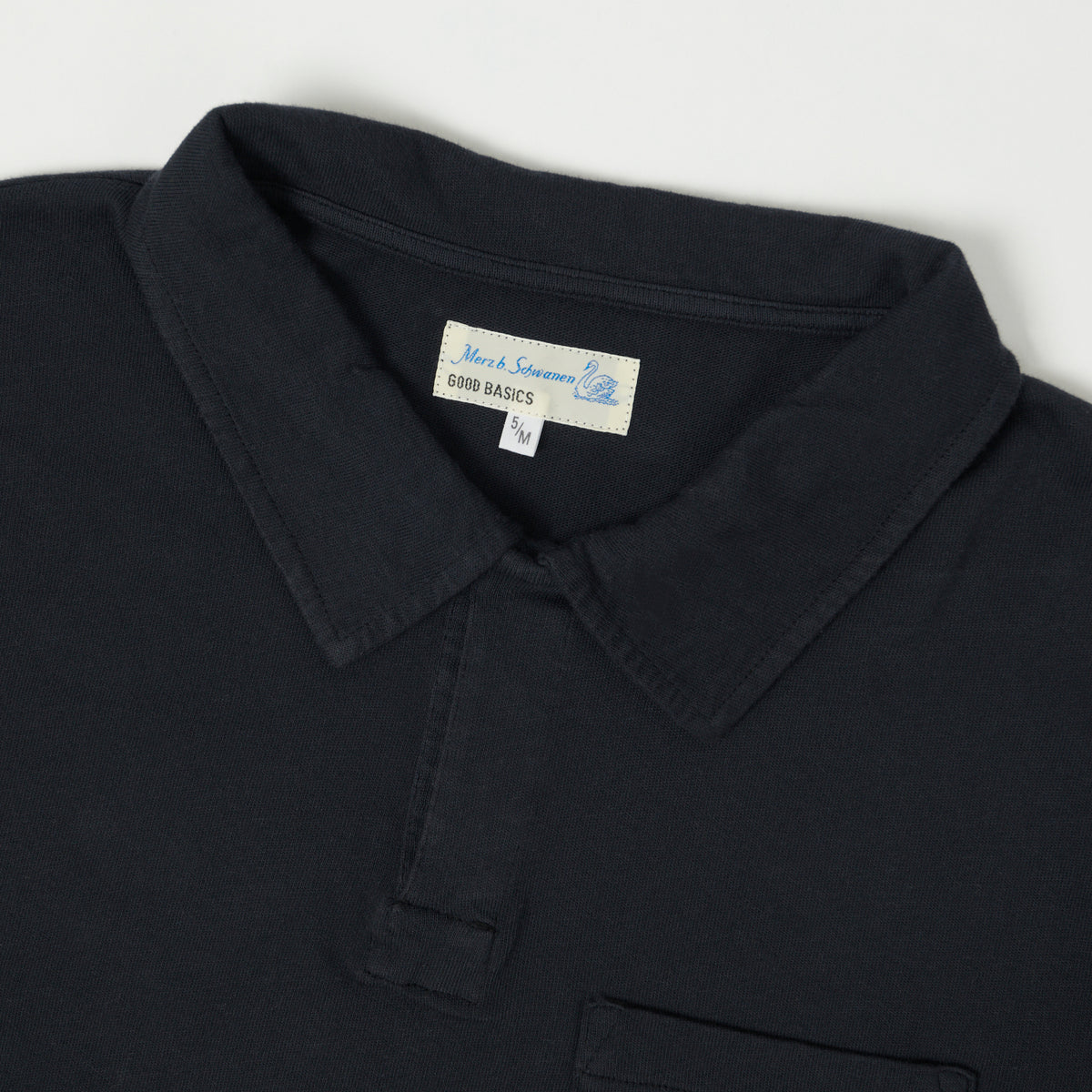 Merz b. Schwanen Classic Polo Shirt - Charcoal