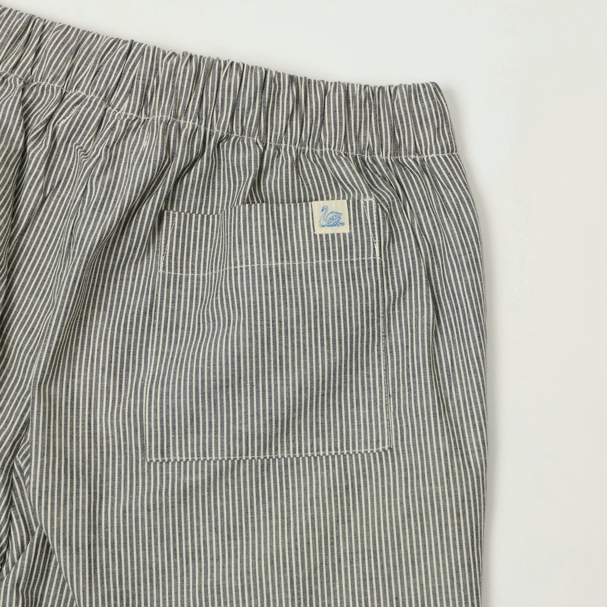 Merz b. Schwanen Pyjama Pants - Deep Black/Natural