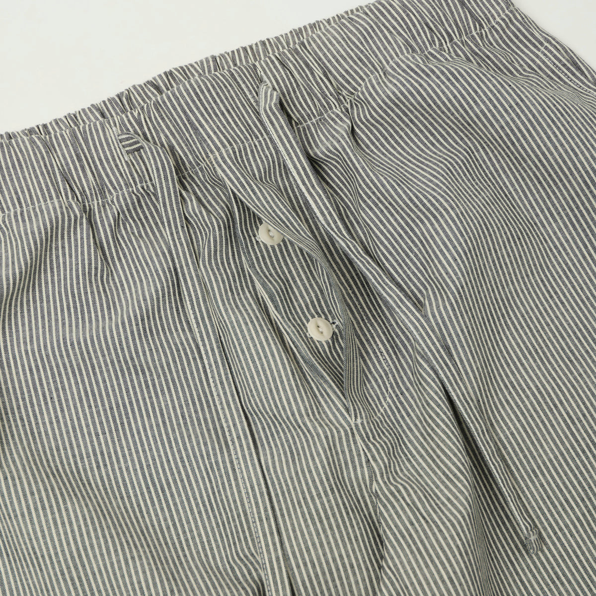 Merz b. Schwanen Pyjama Pants - Deep Black/Natural