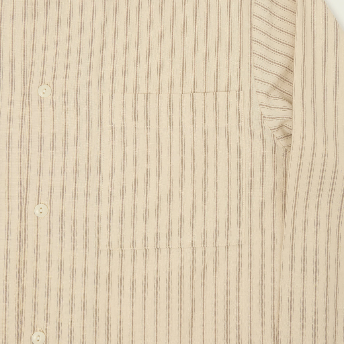 Merz b. Schwanen Pyjama Top - Nature/Chocolate