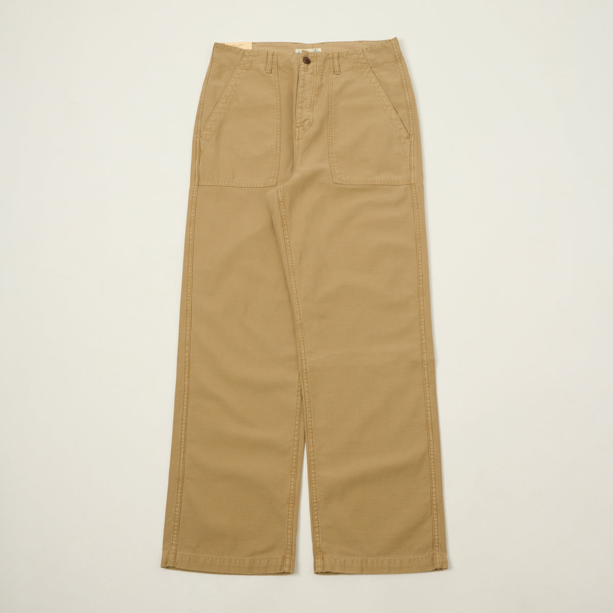 Merz b. Schwanen Reverse Sateen Fatigue Pants - Dusted Khaki